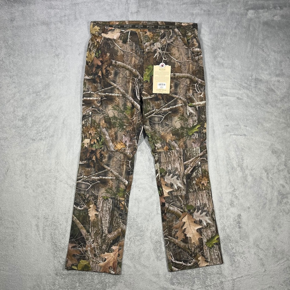 RedHead Tec-Lite Hunting Pants Mens Large Camo TrueTimber Kanati Insect Shield